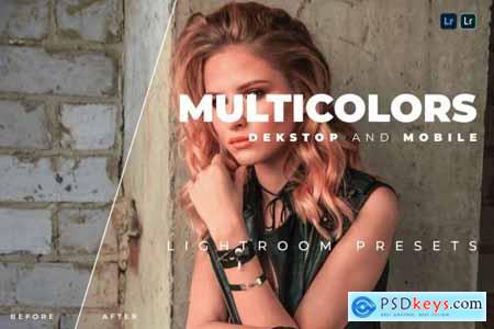 Multicolors Desktop and Mobile Lightroom Preset