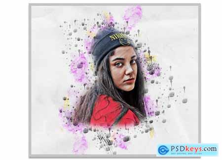 Mixed Sketch Art Photoshop Action 5871241