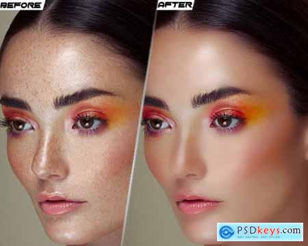 pro skin retouch photoshop action free download