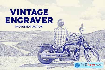 Vintage Engraver - Photoshop Action 6107789