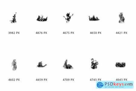 Premium Fire Brushes For Photoshop 6037339