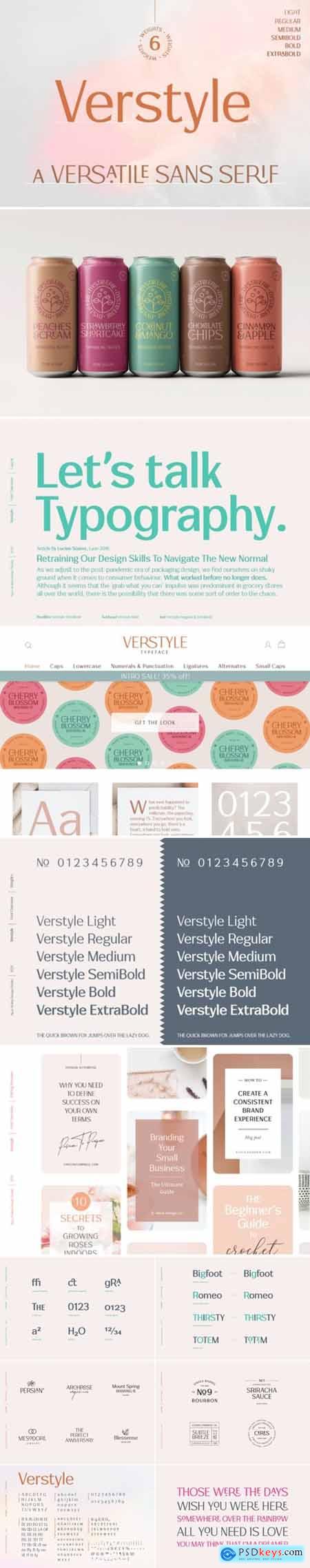 Verstyle Font