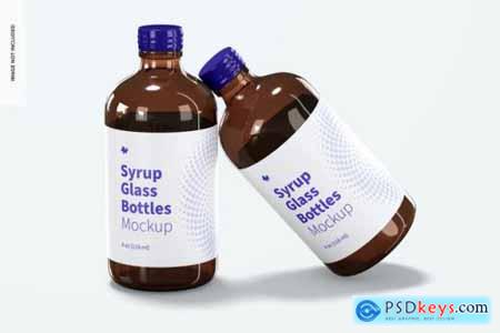 Download 4 Oz Syrup Glass Bottles Mockup Free Download Photoshop Vector Stock Image Via Torrent Zippyshare From Psdkeys Com