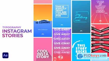 Typography Instagram Stories 31835179