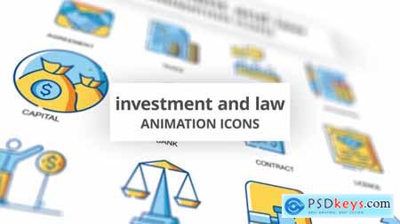 Investment & Law - Animation Icons 32096951