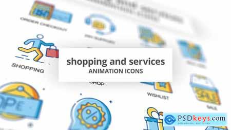 Shopping & Services - Animation Icons 32096930