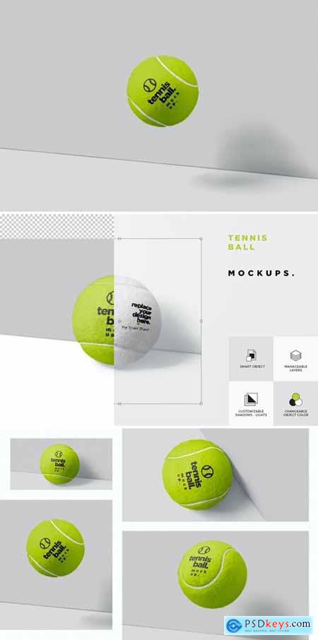 Tennis Ball Mockups