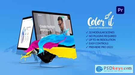 Color it Desktop Presentation for Premiere Pro 31809178