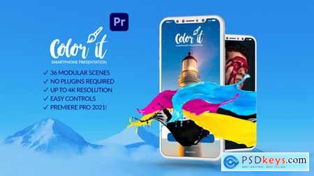 Color it Smartphone Presentation for Premiere Pro 31779980