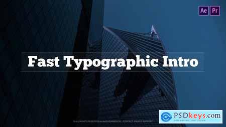 Fast Typographic Intro 23252244