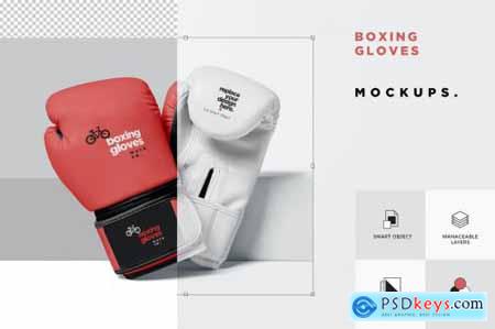 Boxing Gloves Mockups