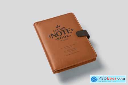 Leather Notebook Mockups