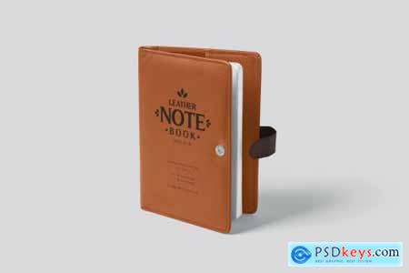 Leather Notebook Mockups