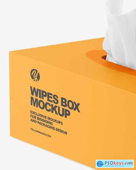 Matte Box w- Wipes Mockup 83552
