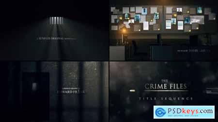 The Crime Files I Title Sequence 32164074