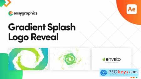 Gradient Splash Logo Reveal 32187283
