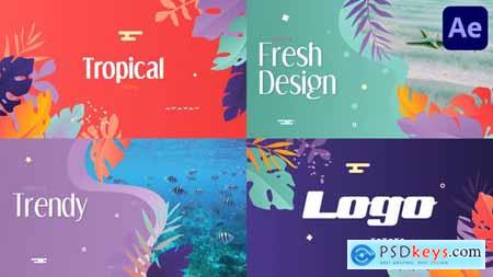 Tropical Promo Slideshow - After Effects 32184738