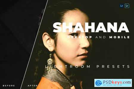 Shahana Desktop and Mobile Lightroom Preset