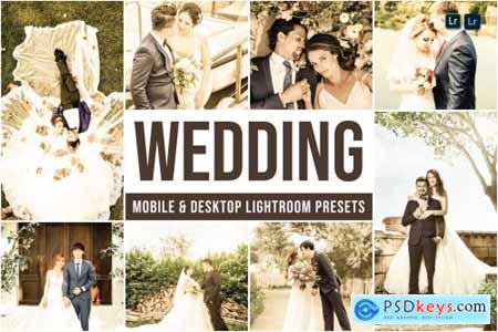 Wedding Mobile and Desktop Lightroom Presets