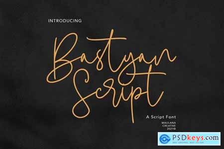 Bastyan Script Font