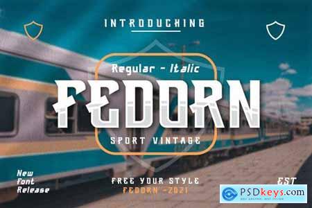Fedorn Modern Classy Font
