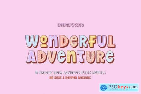 Wonderful Adventure Font Family
