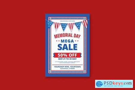 Memorial Day Sale Flyer