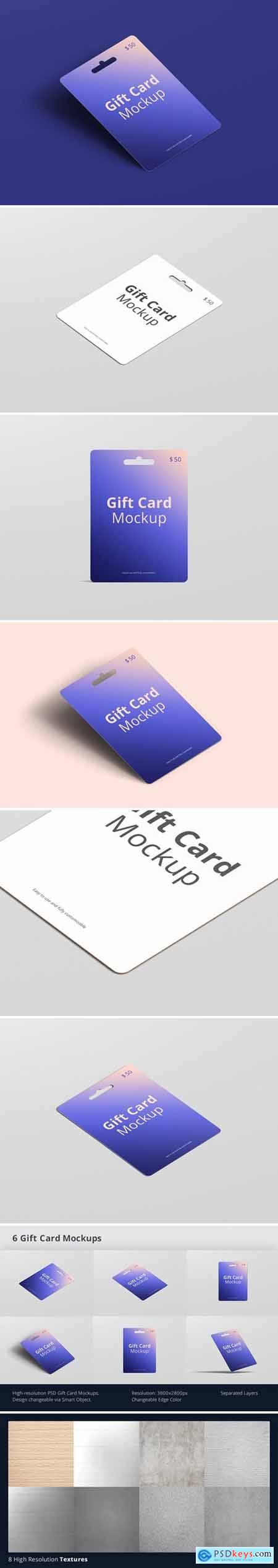 Gift Card Mockup 2
