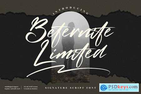 Beternite Limited Signature