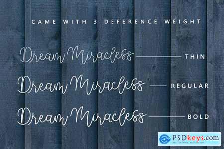 Dream Miracless Font