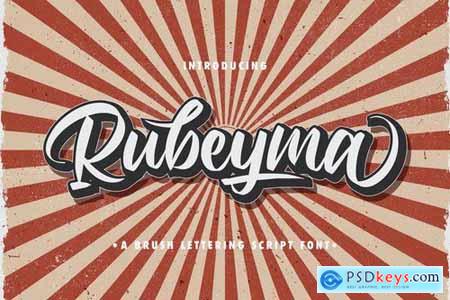 Rubeyma - Bold Script Font