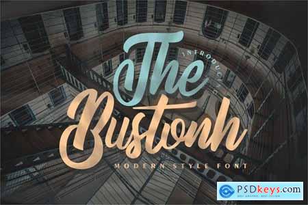 The Bustonh Modern Style Font