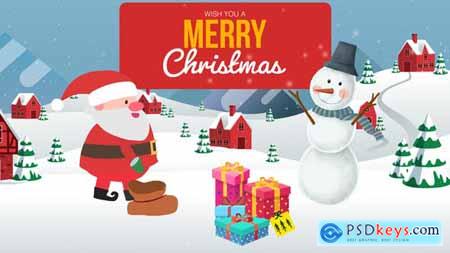 Cartoon Christmas Wishes - Christmas Opener 25187653