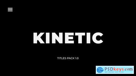 Kinetic Titles - After Effects 31808585