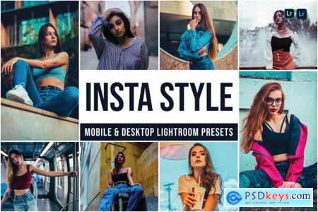 Insta Style Mobile and Desktop Lightroom Presets