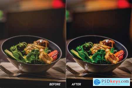 Foodblogger Mobile and Desktop Lightroom Presets