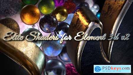 Elite Shaders for Element 3D v2 12506641