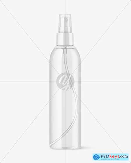 Clear Spray Bottle Mockup 82359