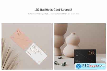 Business Card Mockups Vol.1 6154072