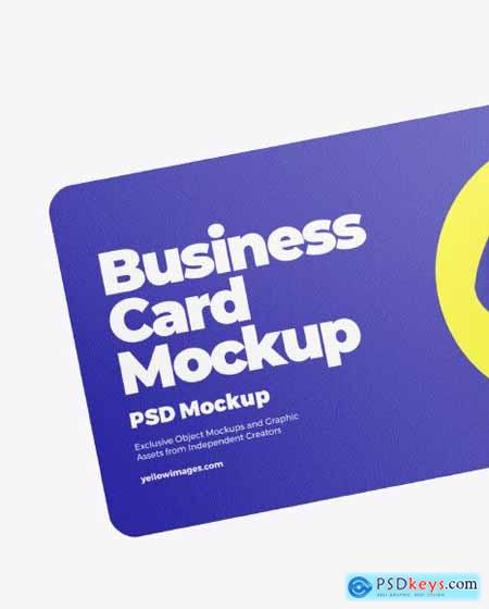 Business Card in a Hand Mockup 82593