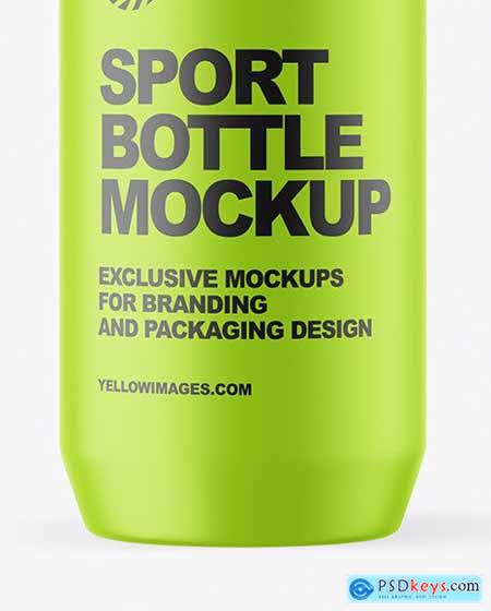 Matte Sport Bottle Mockup 83491
