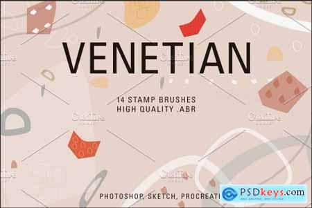 Venetian Brush Stamp Set 6160899