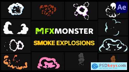 Smoke Explosions Pack - After Effects 32288572