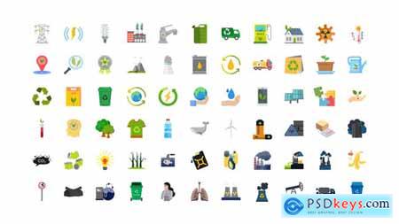 100 Ecology & Pollution Icons 32280155