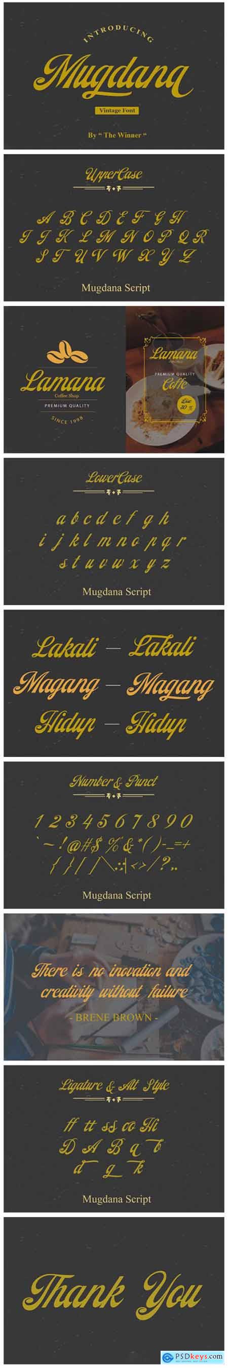 Mugdana Font