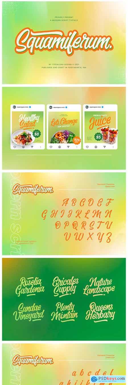 Squamiferum Font