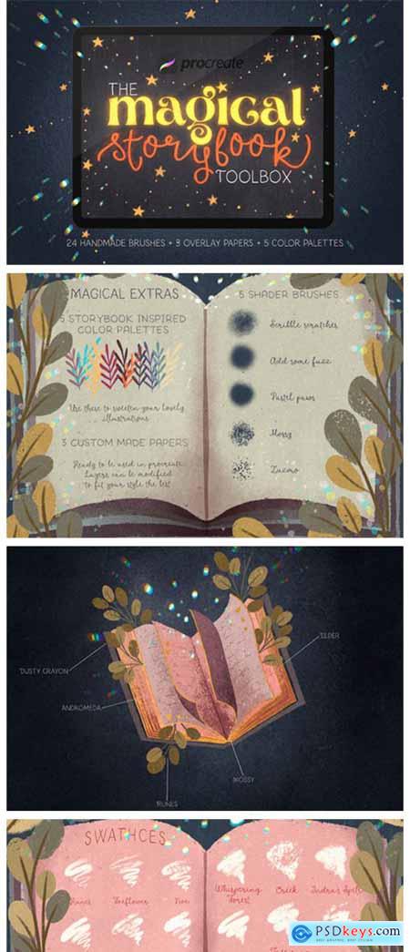 Magical Storybook Toolbox for Procreate 12076506