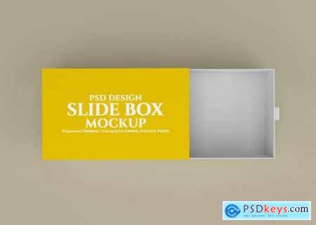 Slide box mockup