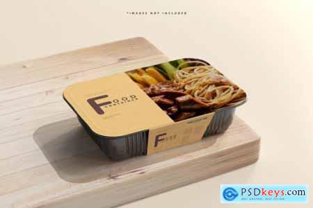 Large size food container mockup