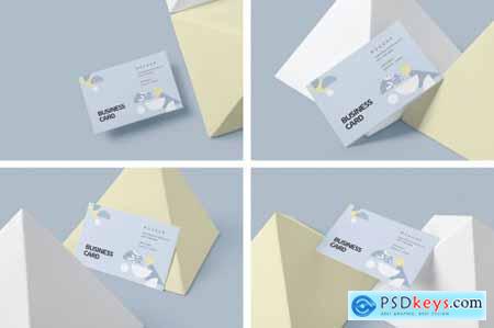Europe Size Business Card Mockups